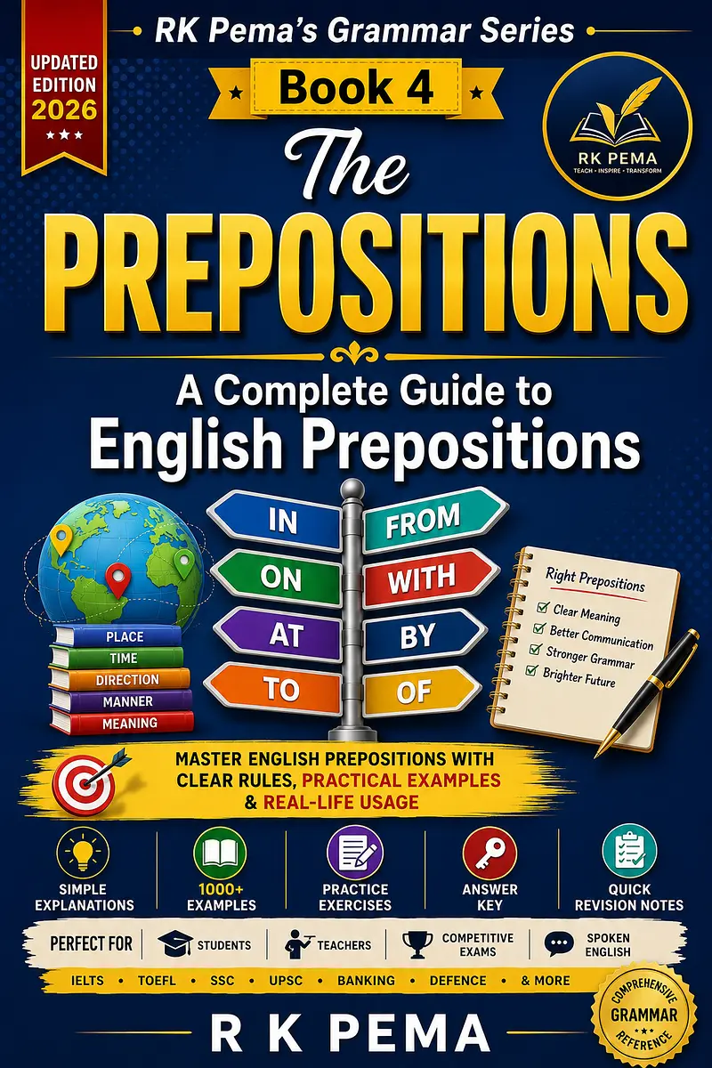 The Prepositions — A Complete Guide, by R.K. Pema