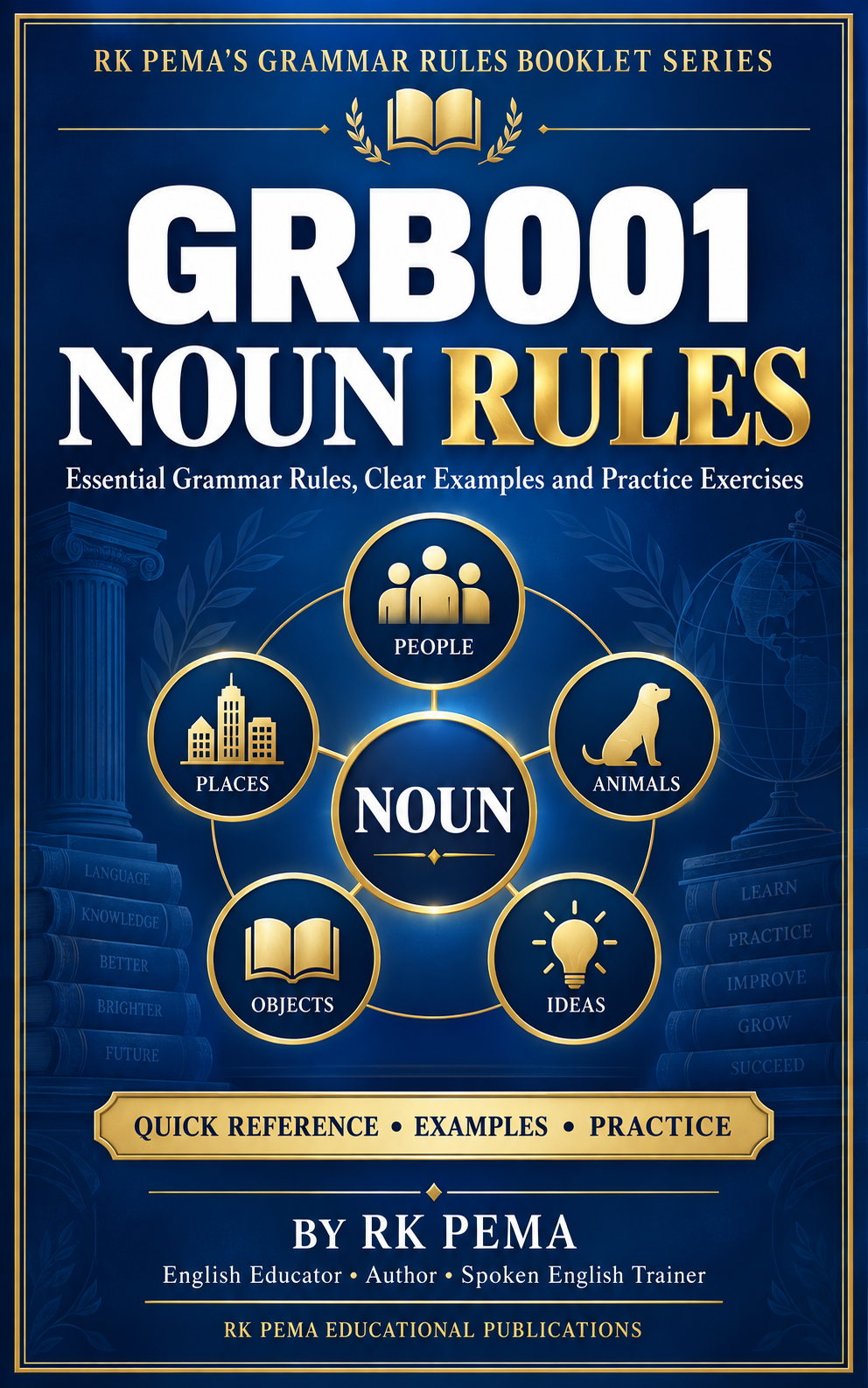 GRB001 Noun Rules by RK Pema — Grammar Rules Booklet Series