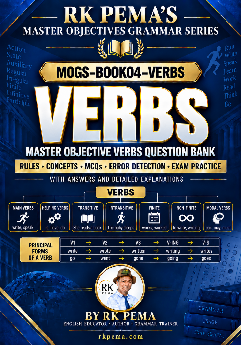 MOGS BOOK04 Verbs, Master Objectives Grammar Series by RK Pema