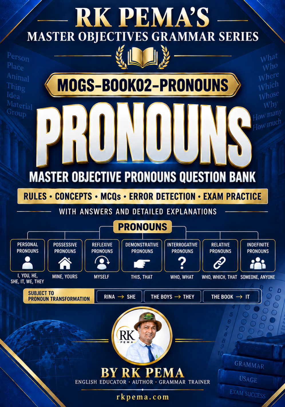 MOGS BOOK02 Pronouns, Master Objectives Grammar Series by RK Pema